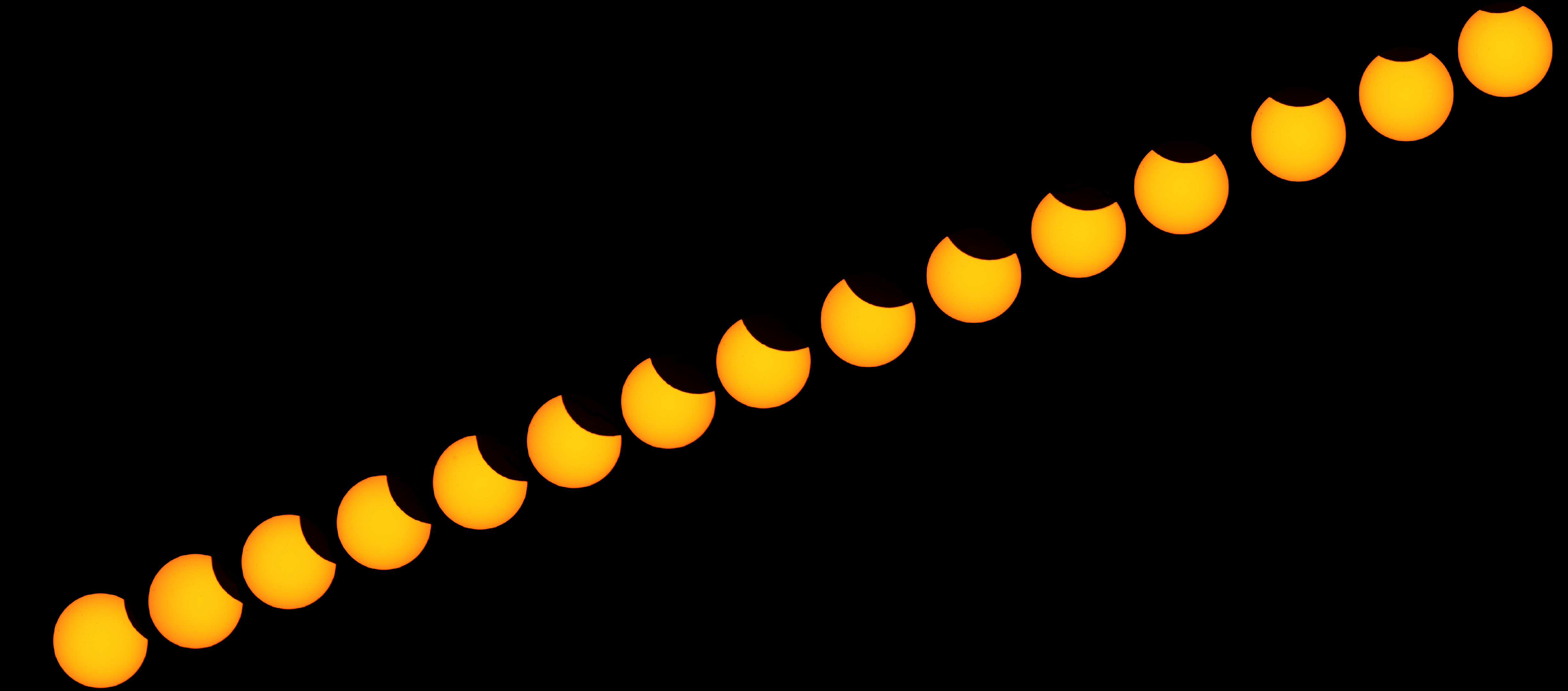 Eclipse du 29 mars 2025. © Philippe Zara